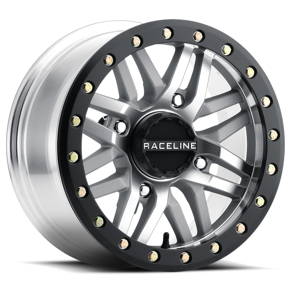 Main image of Raceline Ryno Beadlock Wheel (Machined) 4/137 15X10 5+5