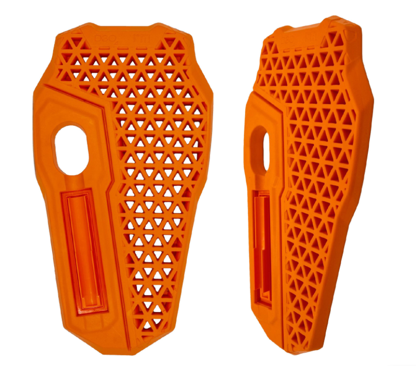 Main image of Klim Airbag Vest Compatible D3O Level 2 Back Protector (Orange)