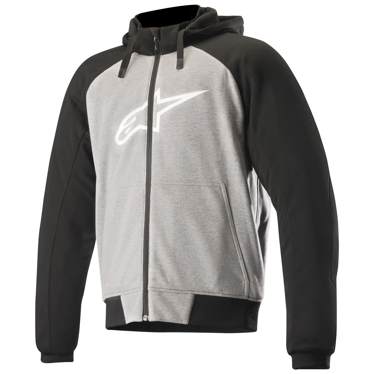 Main image of 2021 Alpinestars Chrome Sport Hoodie Jacket (Gray/Black/White)