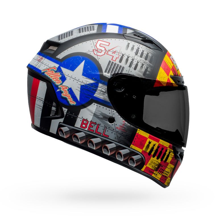 Main image of 2022 Bell Qualifier DLX MIPS Devil May Care Helmet (Gray)