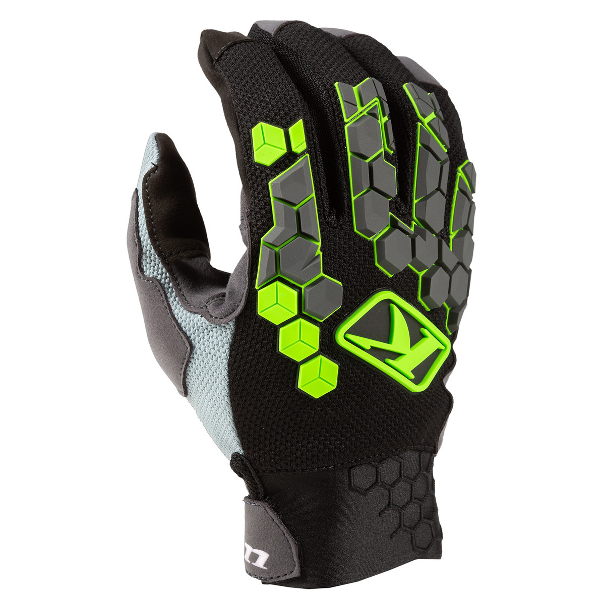 Main image of Klim Dakar Glove (Black/Green)