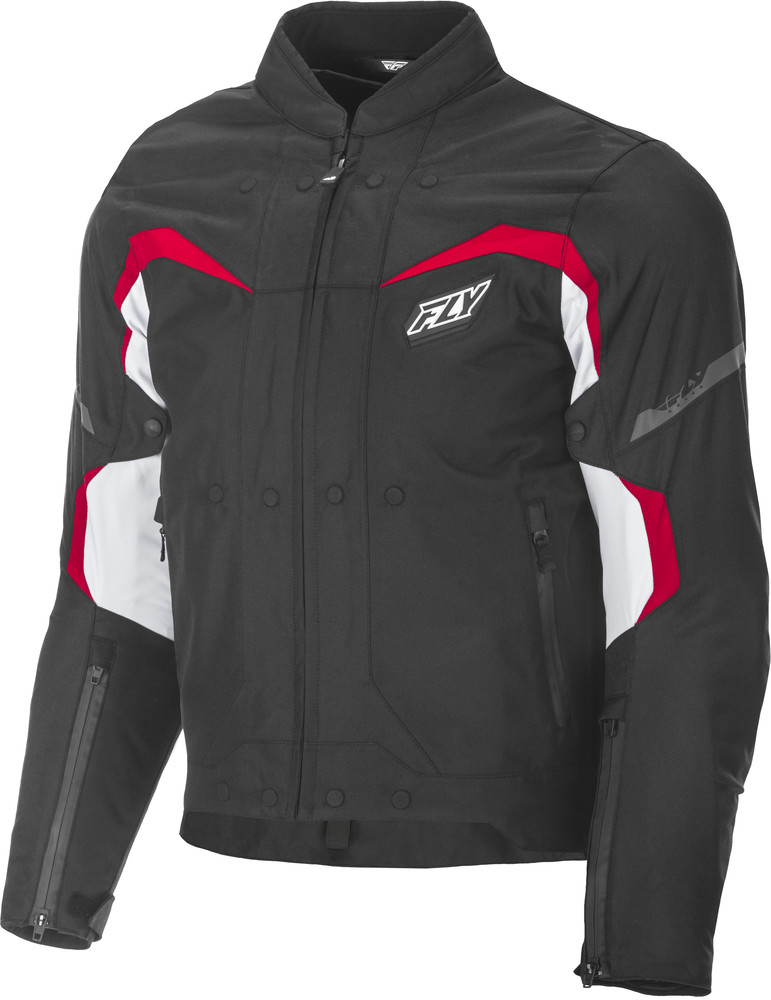 Main image of 2022 Fly Racing Butane Jacket (Black/White/Red)