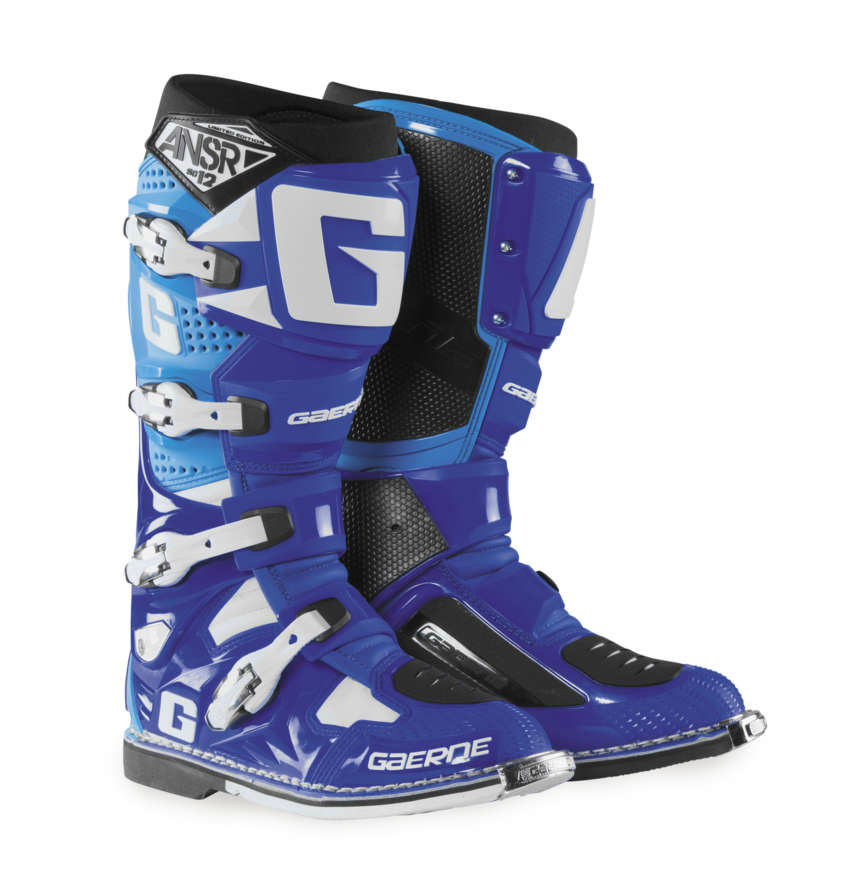 ANSR SG12 (Blue/Cyan) Boot by Gaerne 12: AOMC.mx