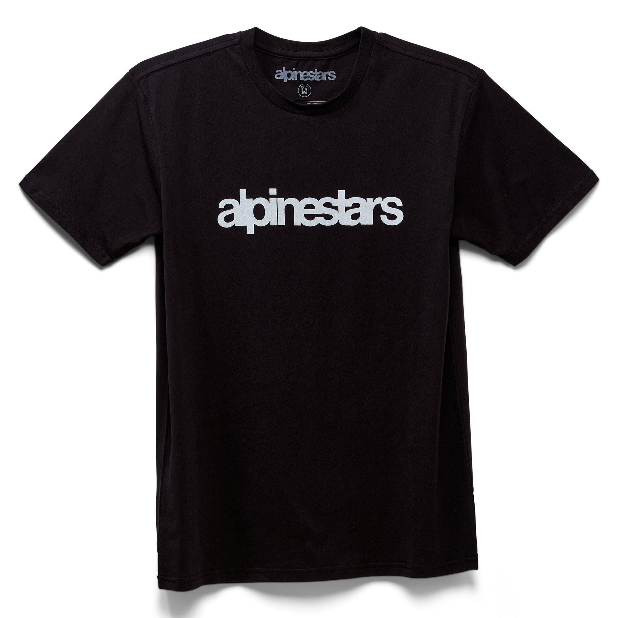 Alpinestars Heritage Word Premium Tee – Unisex Cotton T Shirt Blue Medium I 809685