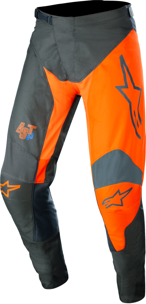 2022 Alpinestars Racer Gear Set (Grey/Orange): AOMC.mx