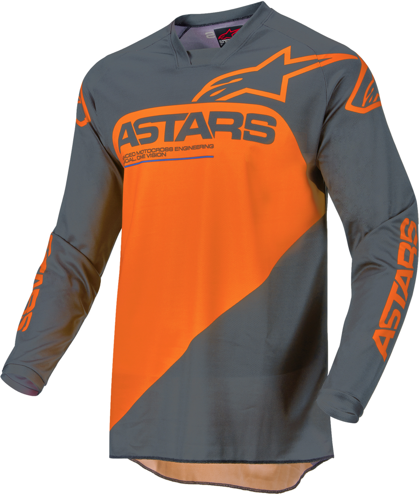 2022 Alpinestars Racer Gear Set (Grey/Orange): AOMC.mx