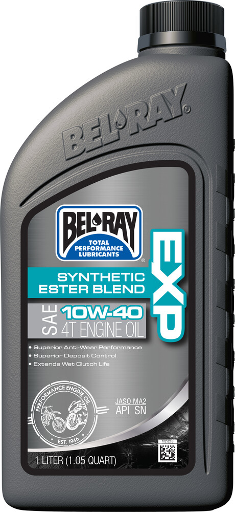 Main image of Bel-Ray EXP Synthetic Ester Blend 4T 10W-40 Liter