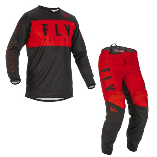 Fly Racing 2022 Youth F-16 Pants Red/Black, 26 