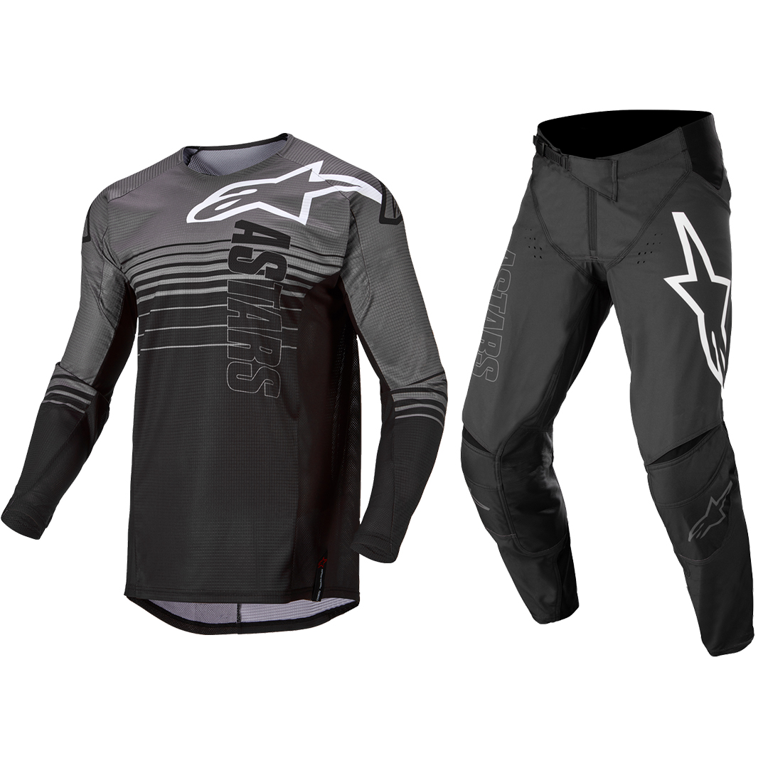 2022 Alpinestars Techstar Gear Set (Grey/Black): AOMC.mx