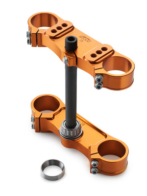 Main image of SXS Triple Clamps (Orange) 65 SX