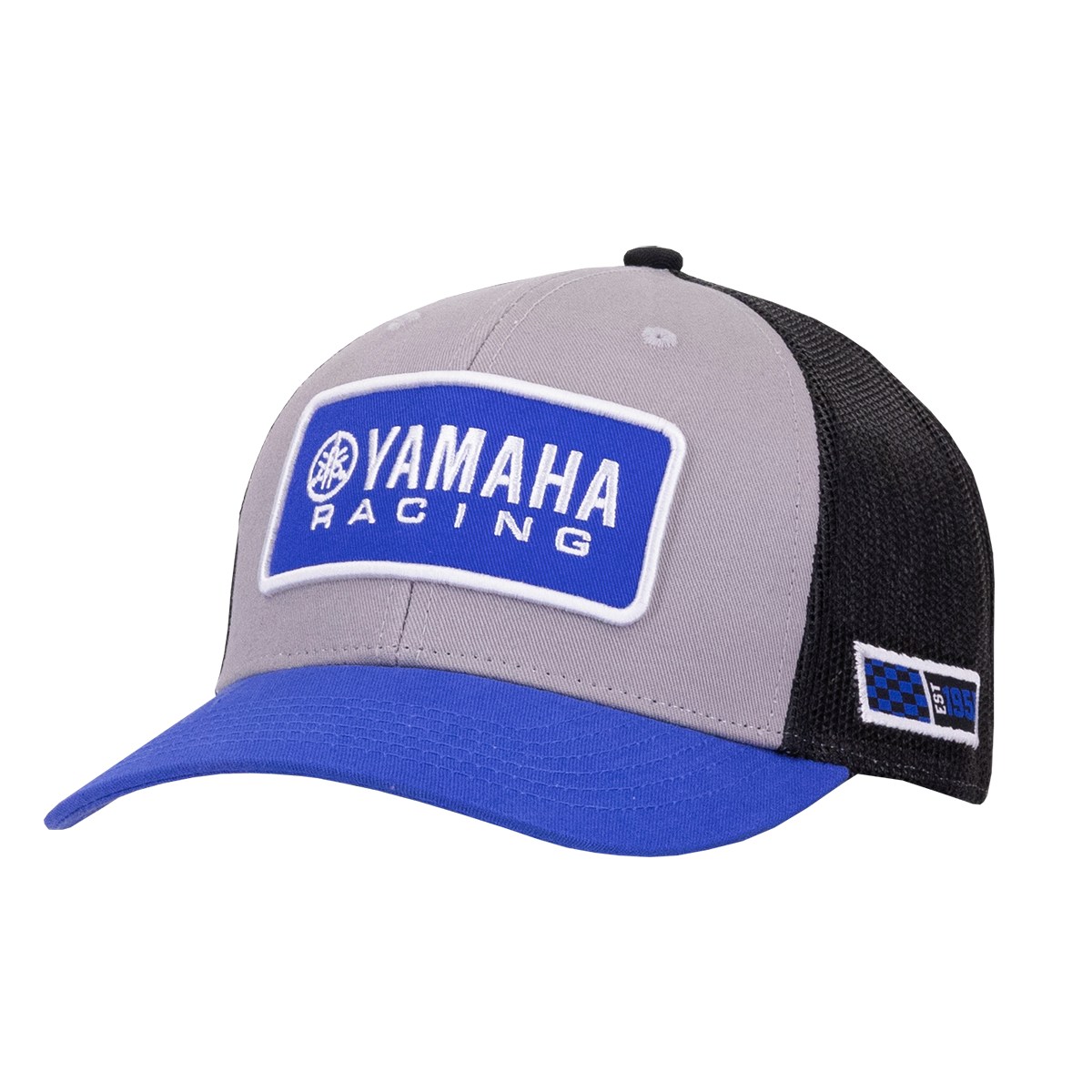 Main image of 2021 Yamaha Racing Boosted Curved Bill Blue Hat