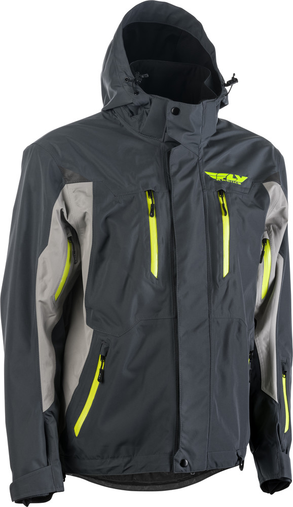 Main image of 2022 Fly Racing Incline Snow Jacket (Charcoal/Gray)