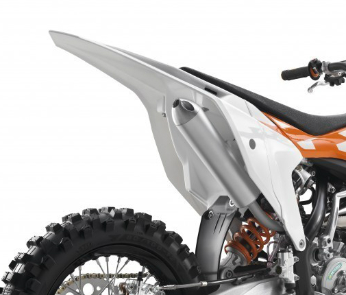 Main image of KTM Rear Fender 65 SX 16-22 (White)