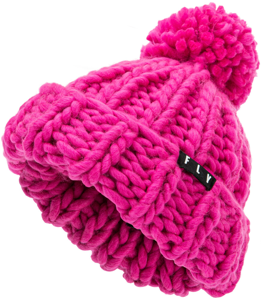 Main image of 2022 Fly Racing Women's Chunky Pom Beanie (Pink)