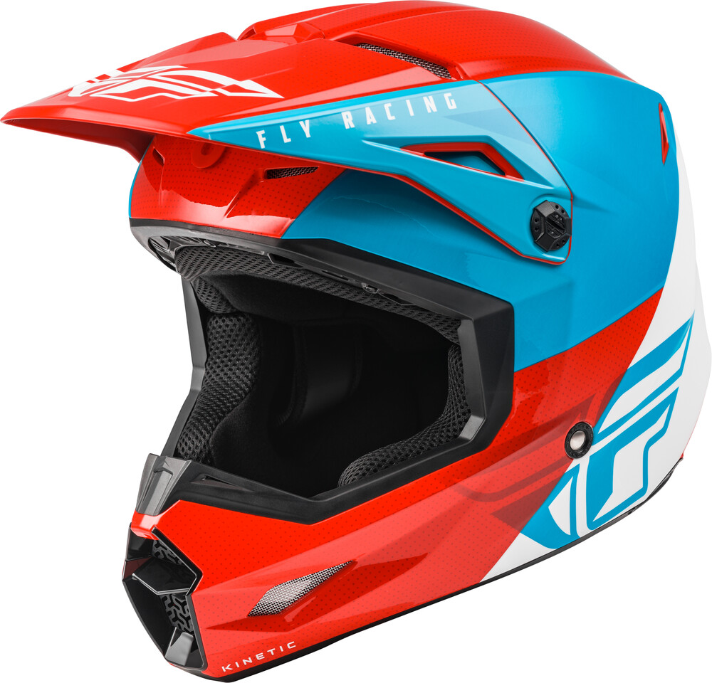 Main image of Fly Racing Youth Kinetic Straight Edge (Red/White/Blue)