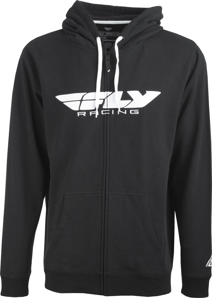 Main image of 2023 Fly Racing Corporate Zip Up Hoodie (Black)