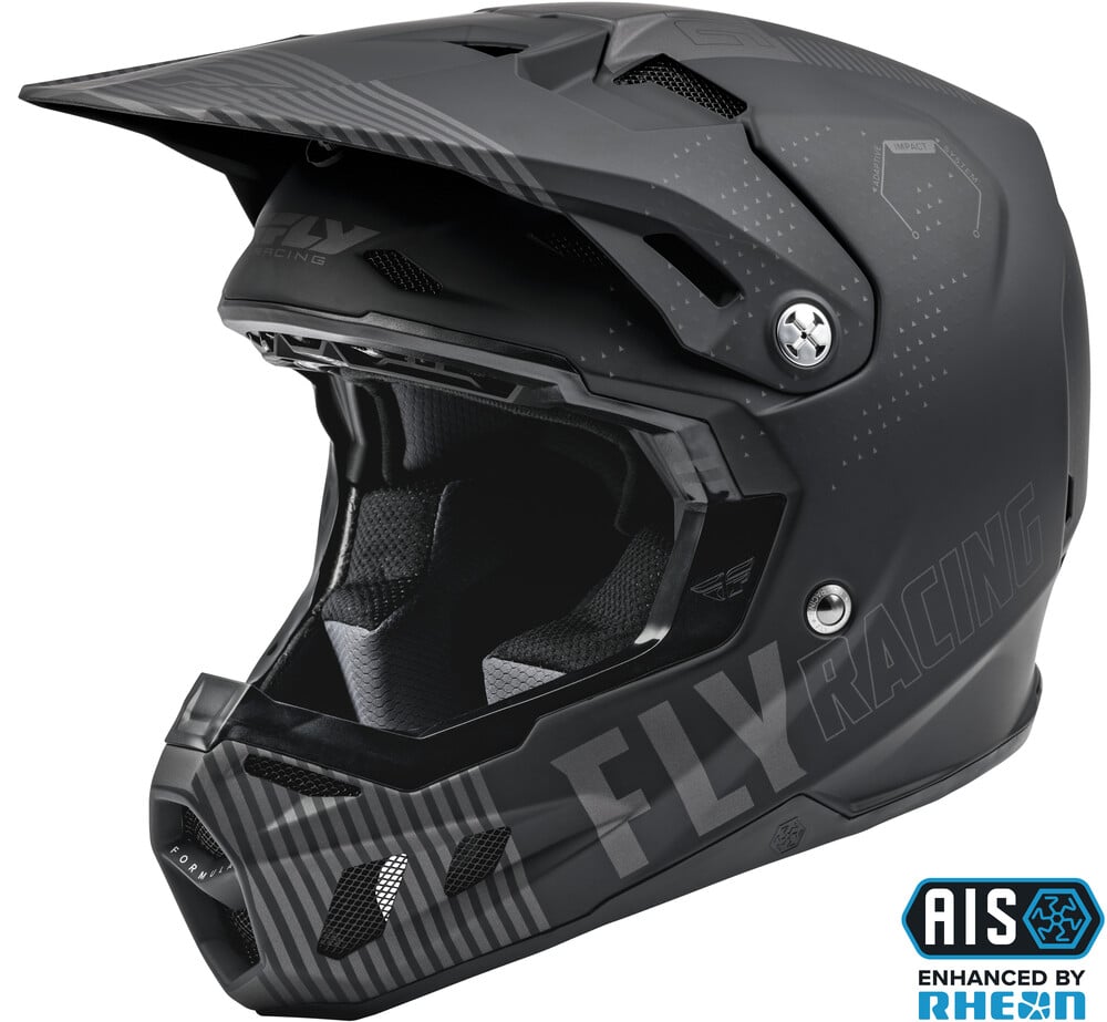 Main image of Fly Racing Youth Formula CC Helmet (Grey/Black)