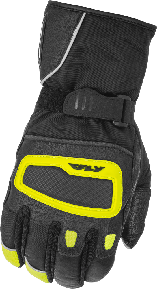 Main image of 2022 Fly Racing XPlore Gloves (Black/Yellow)