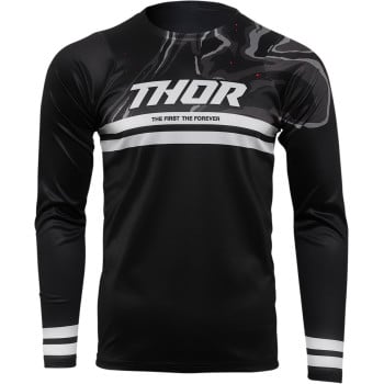 Main image of 2022 Thor Assist Long Sleeve Jersey (Black/Charcoal)