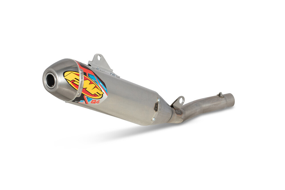 Main image of FMF Q4 Hex Slip-On Exhaust CRF250R 2022