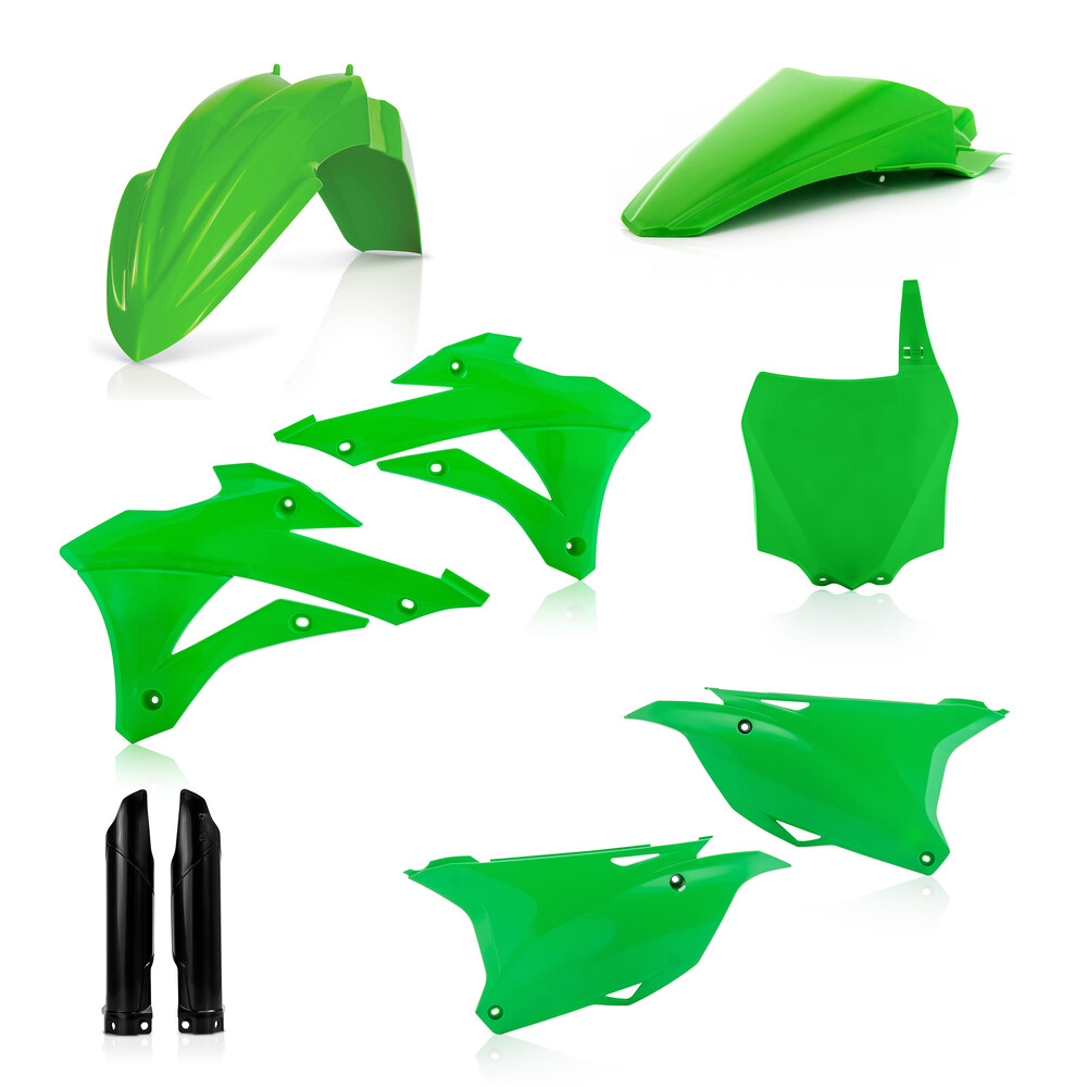 Main image of Acerbis Full Plastic Kit (Green) KX85/100 14-21