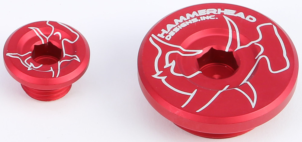 Main image of Hammerhead Engine Plugs (Red) RMZ250/450