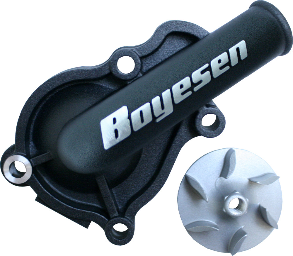 Main image of Boyesen Hy-Flo Waterpump Cover Impeller Kit (Black) CRF150R 07-up