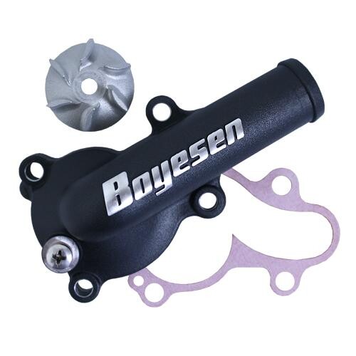 Main image of Boyesen Waterpump Cover (Black) KX450 19-22