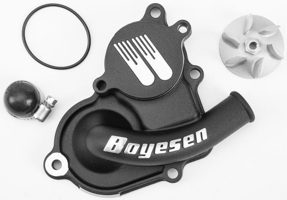 Main image of Boyesen Hy-Flo Waterpump Cover Impeller Kit (Black) RMZ450 08-22