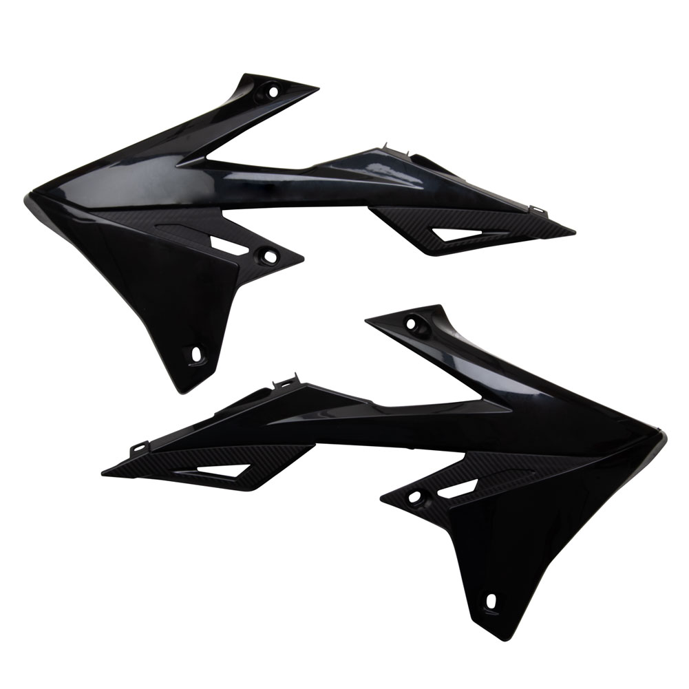 Main image of Polisport Radiator Shrouds (Black) RMZ 19-22