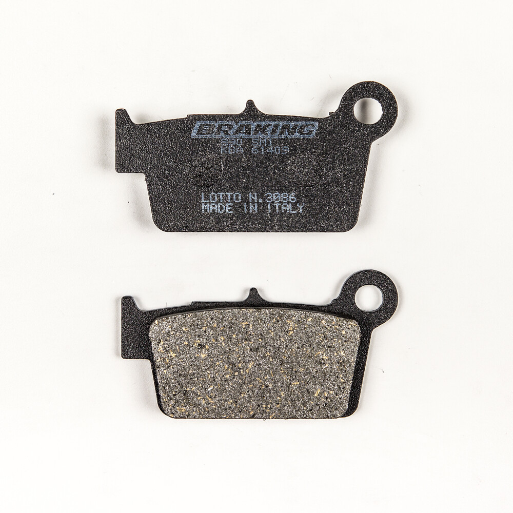 Main image of Braking Semi-Metallic Rear Brake Pads Nissin