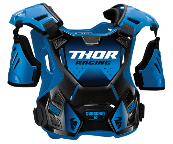 2022 Thor Youth Guardian MX Roost Guard (Blue/Black): AOMC.mx