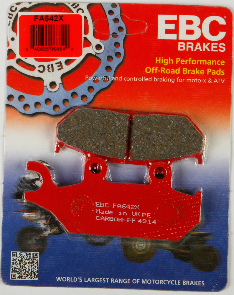 Main image of EBC Organic Brake Pads Front/Left Yamaha Viking/Wolverine