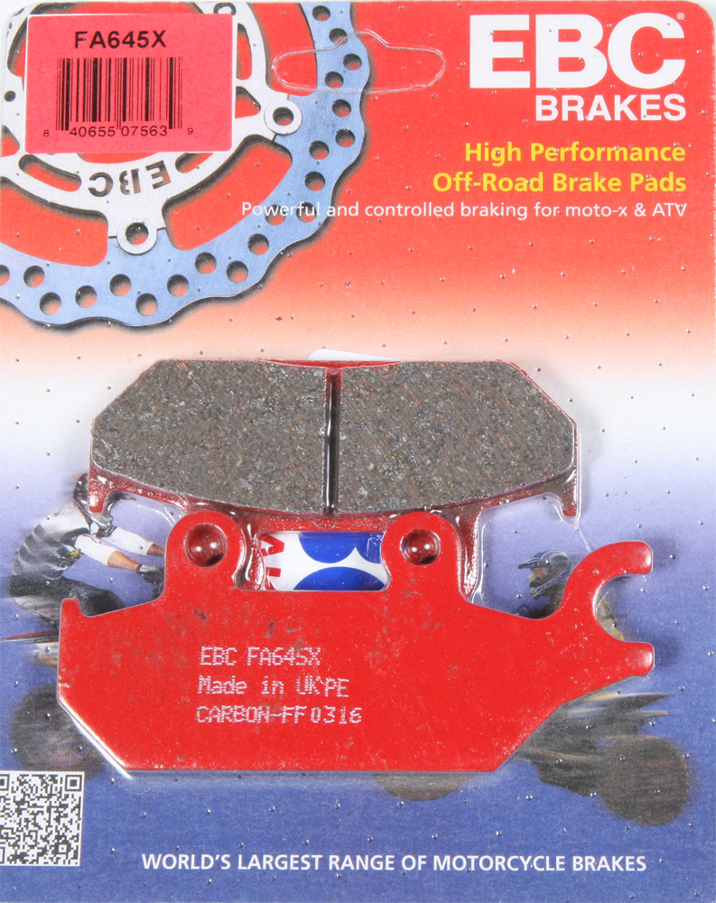 Main image of EBC Organic Brake Pads Front/Right Yamaha Viking/Wolverine