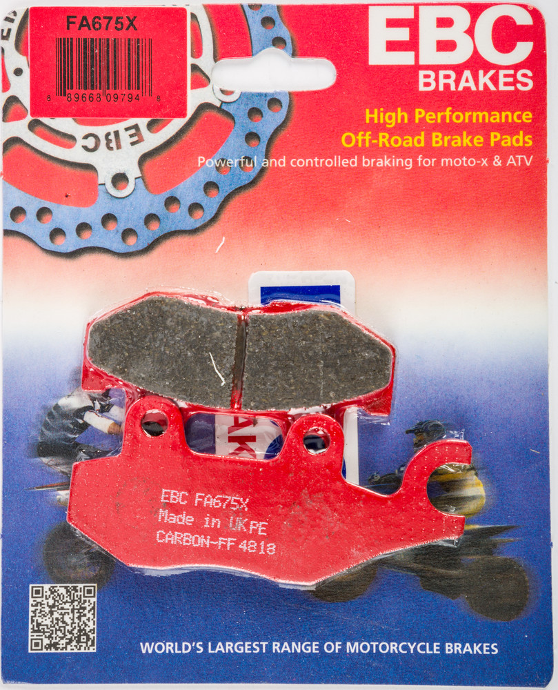 Main image of EBC Organic Brake Pads Rear/Right Yamaha Viking/Wolverine