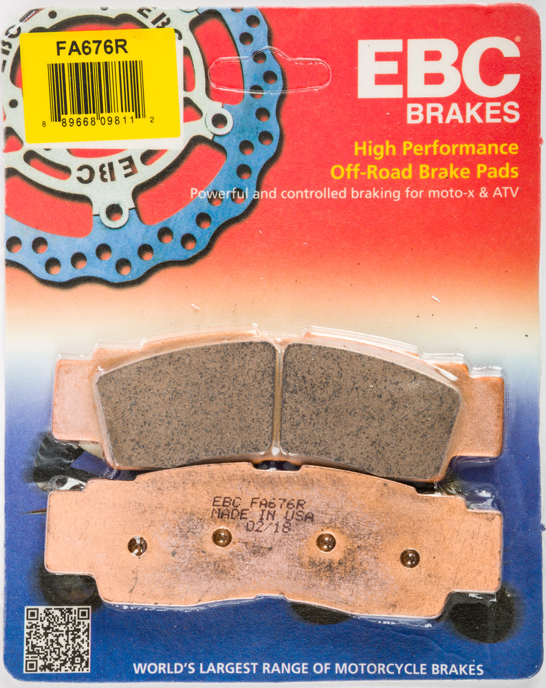 Main image of EBC H-Series Brake Pads Front Right YXZ1000R