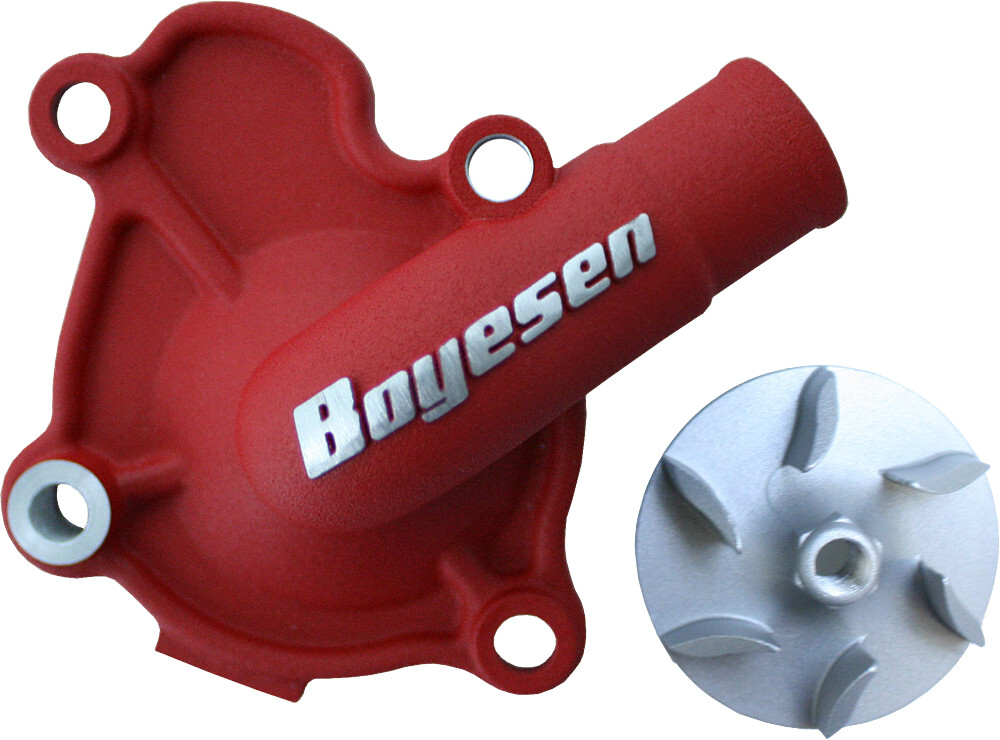 Main image of Boyesen Waterpump Cover (Red) CRF450R 17-20