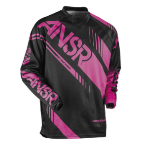 Main image of ANSR Syncron Youth Jersey (Black/Pink)