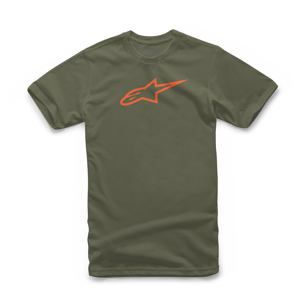 Main image of Alpinestars Ageless T-Shirt (Military/Orange)