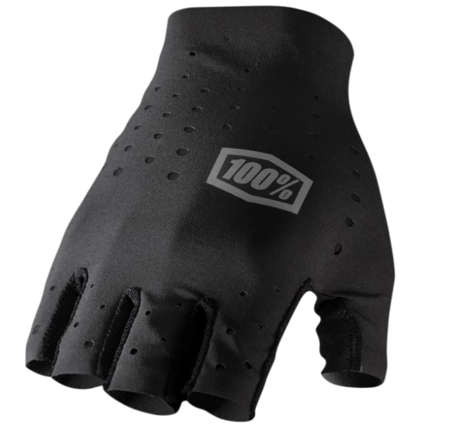 Main image of 100% Sling Short Finger Gloves (Black)