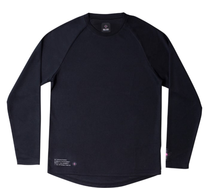 Main image of Muc-Off USA Long Sleeve Riders Jersey (Black)