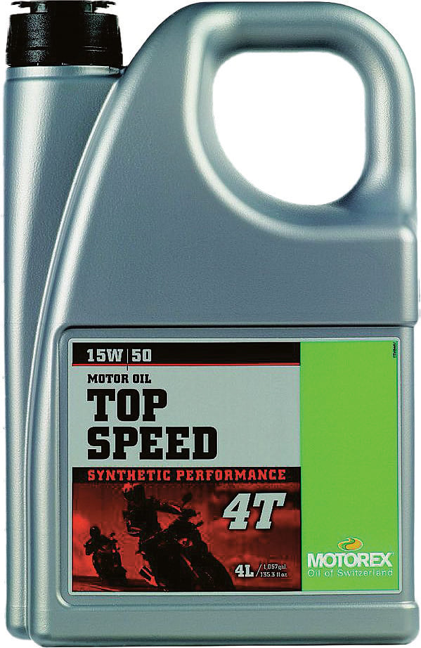 Main image of Motorex Top speed 4T 15w50 (4 Liters)