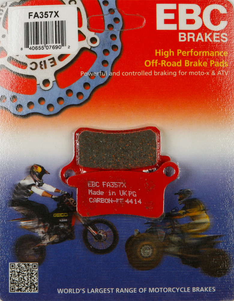 Main image of EBC Carbon Brake Pads KTM/HQV/GG 65