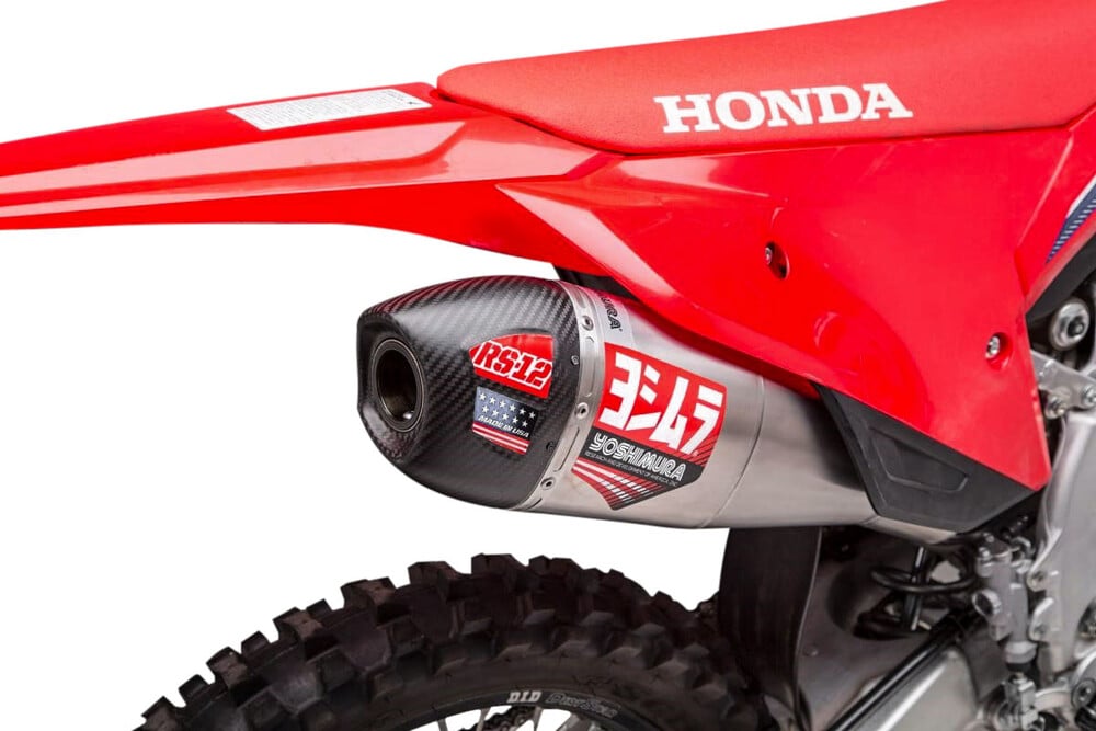 Main image of Yoshimura RS-12 Slip-On Exhaust CRF250R 2022