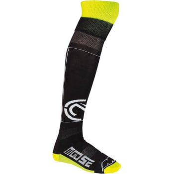 AOMC.mx: 2022 Moose Racing M1 Knee Brace Socks (Hi-Viz)