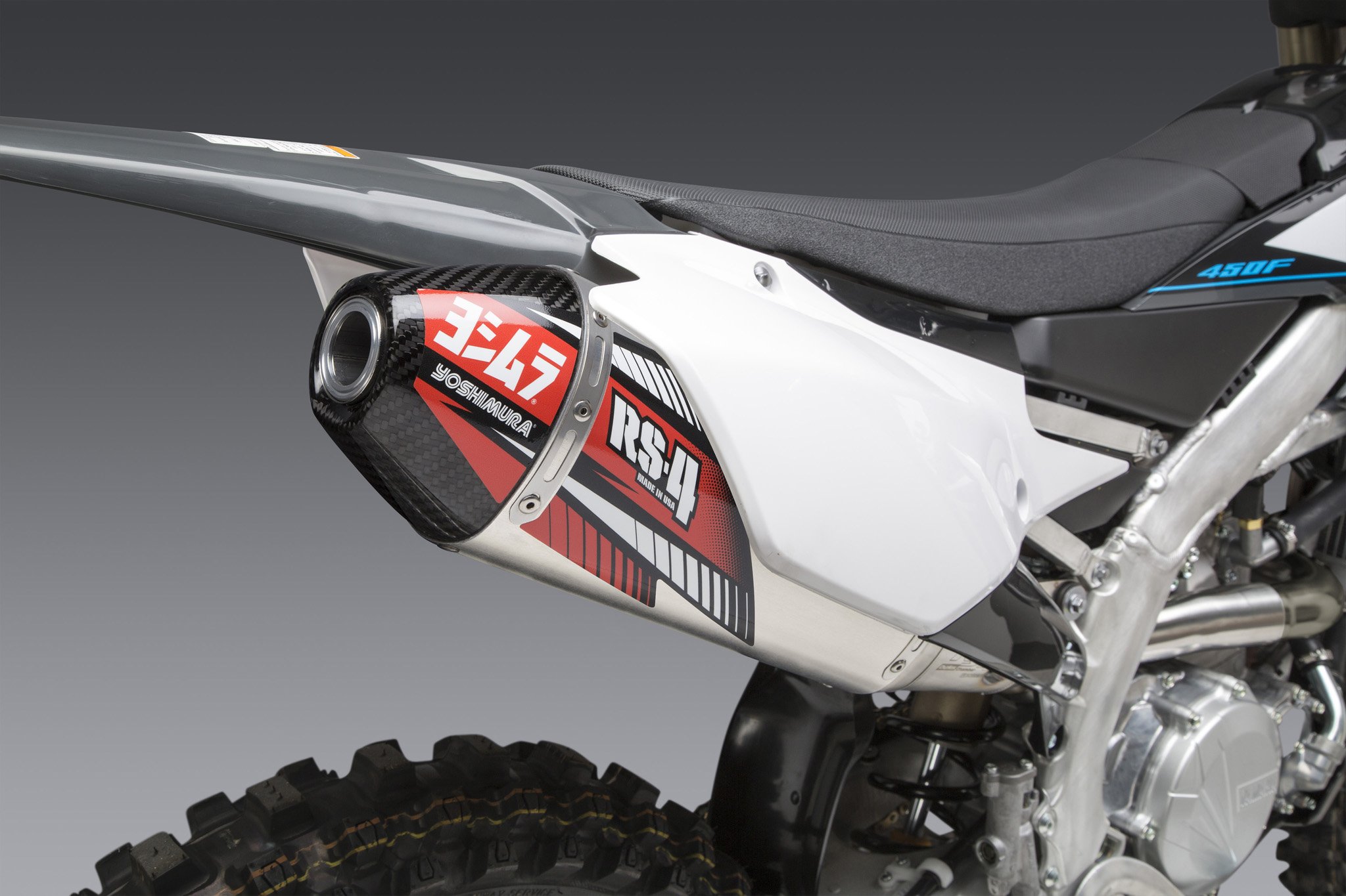 Main image of Yoshimura RS-4 Slip-On Exhaust YZ450F 18-22