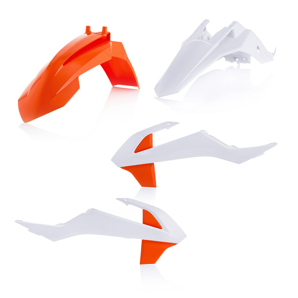 Main image of Acerbis Plastic Kit (Orange/White) 65SX 16-22