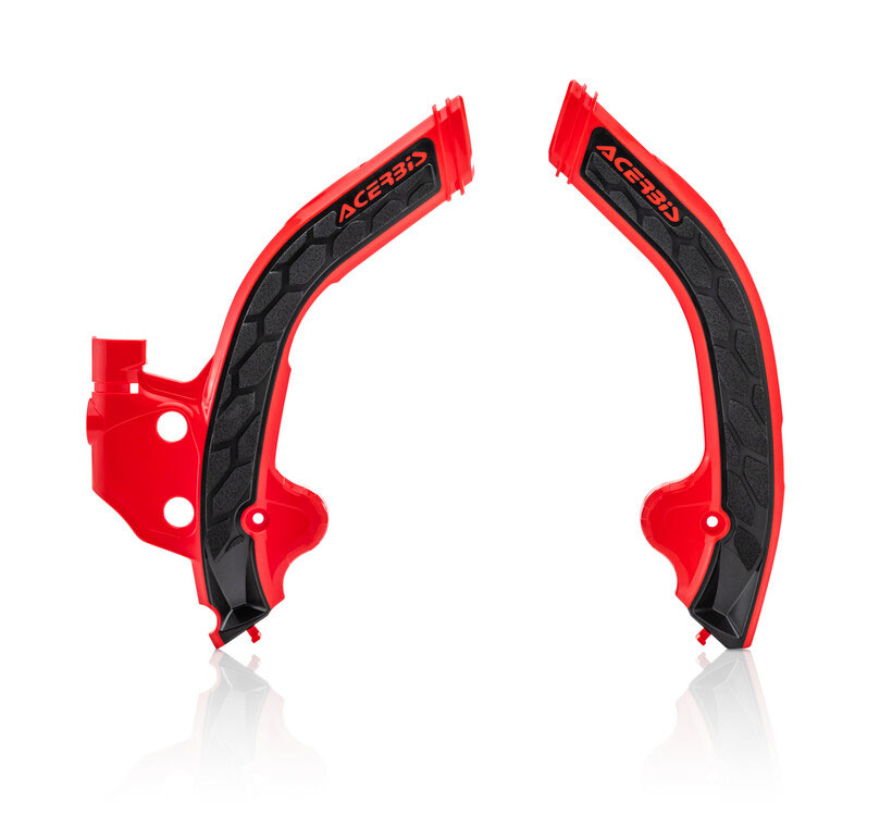 Main image of Acerbis X-Grip Frame Guards (Red/Black) Beta 20-22