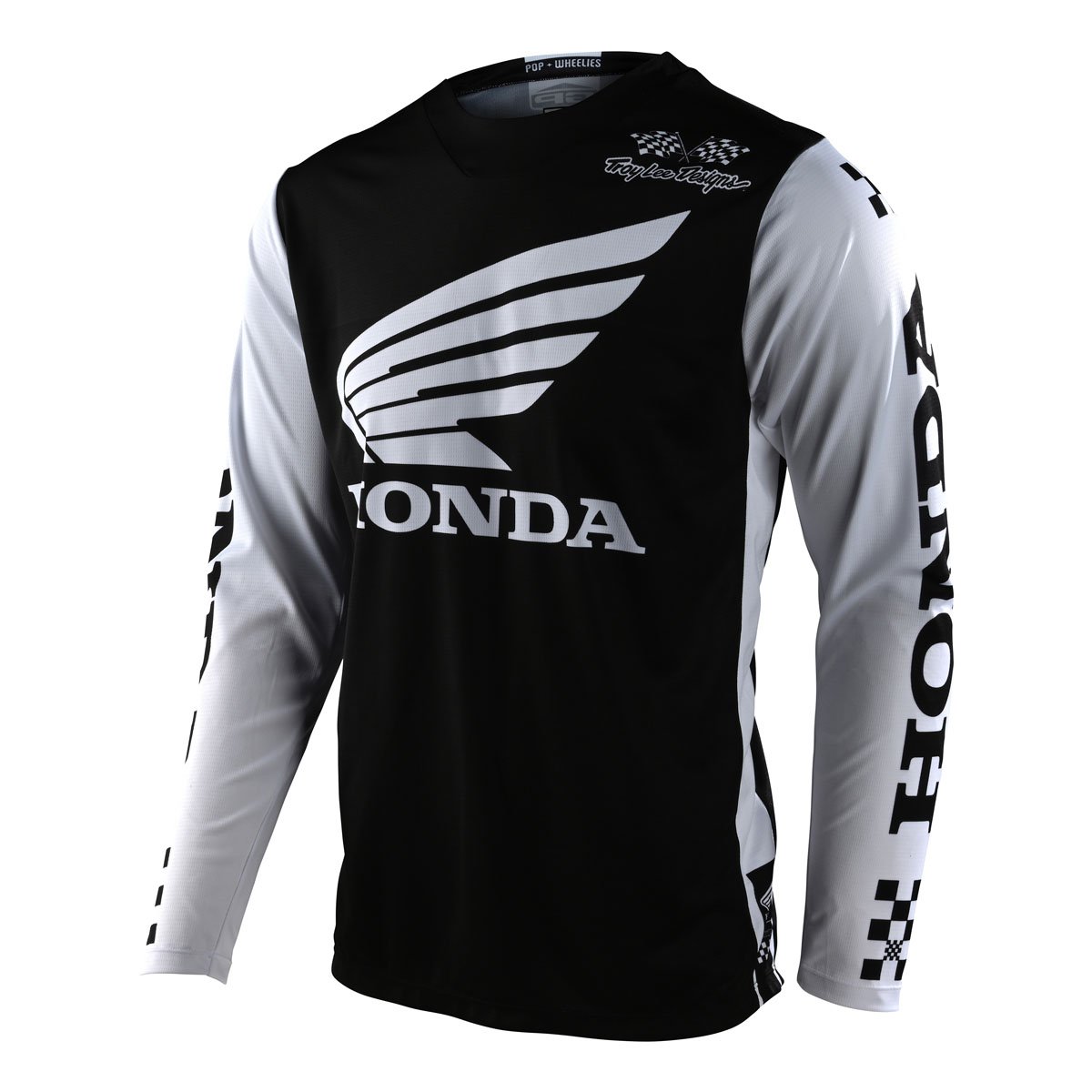 Troy Lee Designs SE Pro Jersey Quattro Honda, White / Blue / Large