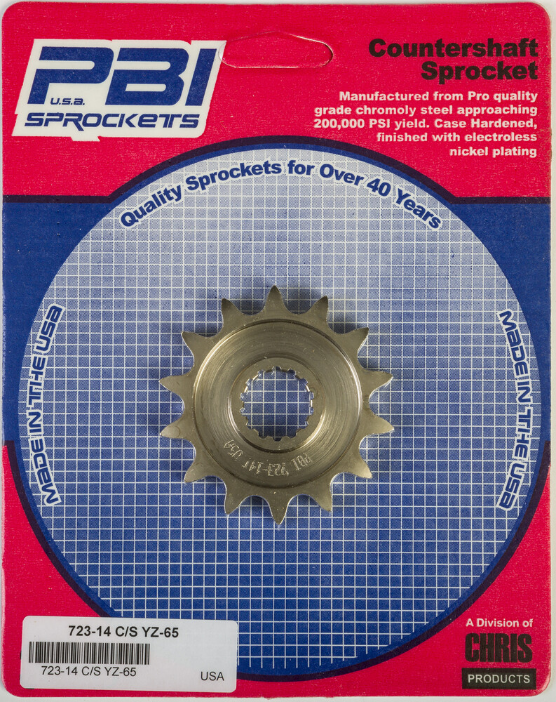 Main image of PBI Front Sprocket 14T YZ65